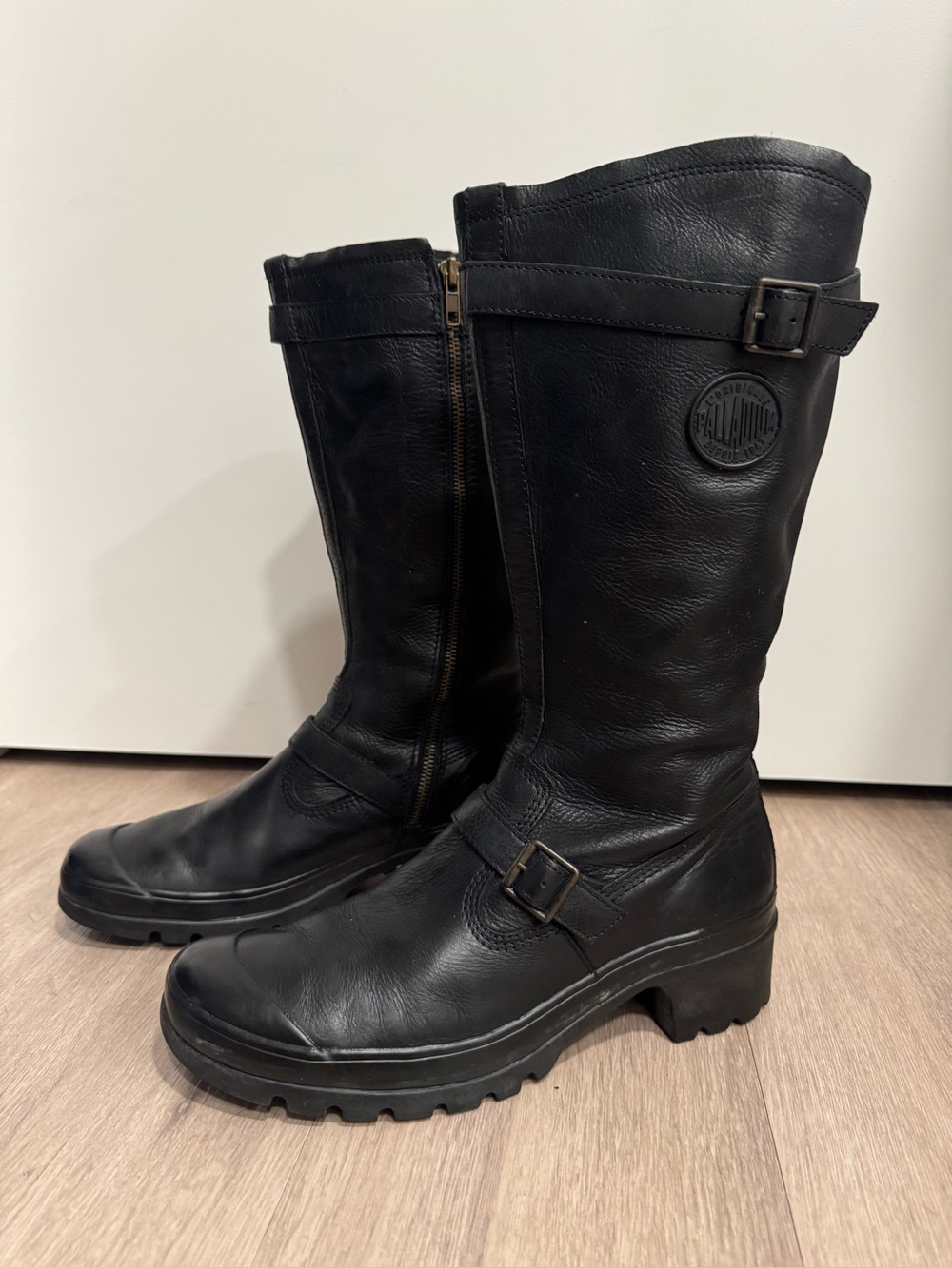 Palladium Walker Buckle Boots.